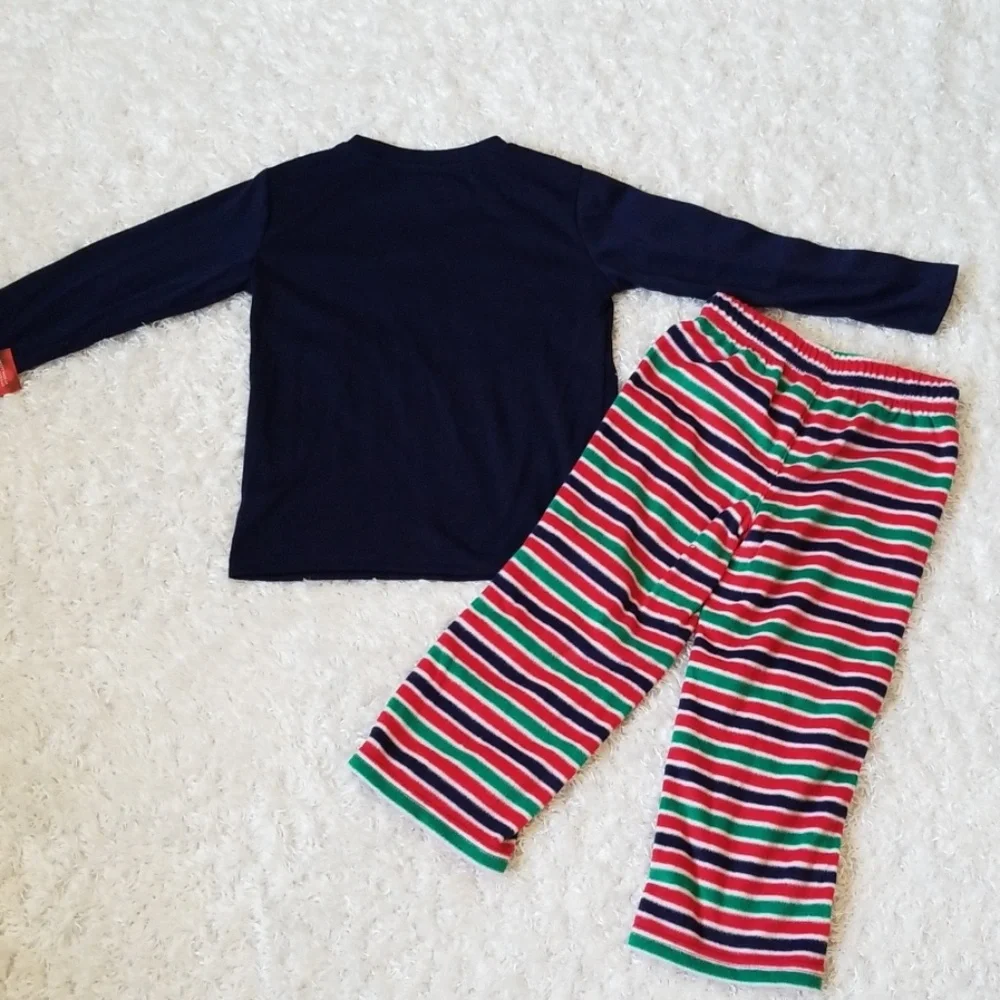 Boy's Christmsd Holiday Pajama Set
